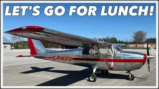 Orillia Lunch Flight VLOG - Still Testing Action Cams