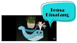 IDE KREATIF PAUD SESUAI TEMA || TEMA BINATANG LAUT | KREASI HIU