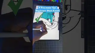9 Procreate Tips YOU Must Know!  🤯 | Beginners 
