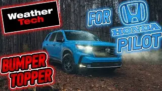 WeatherTech Bumper Topper Review for Honda Pilot 2023-2025. #weathertech