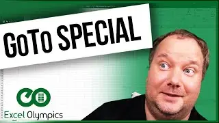 GoTo Special Command in Excel - Part 3 of the Hit The Ground Running in Excel Series