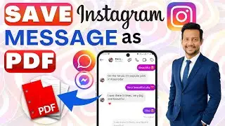 Save & Backup Instagram Messages as PDF | Mobile Chat Export Guide