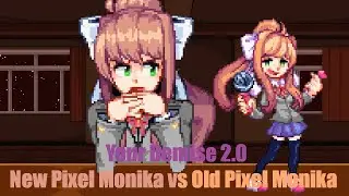 I'm you.. But Better. // Your Demise EX New Pixel Monika vs Old Pixel Monika cover