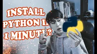 #1 Install Python in 1 minute: Learn Python Programming
