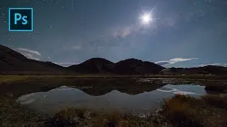 Cómo hacer un cinemagraph con un time-lapse nocturno en Photoshop
