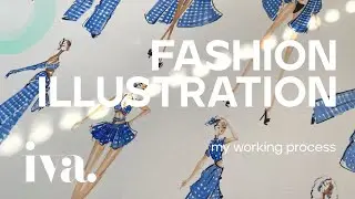 My Illustration Process / Big JACQUEMUS Illustration  |  Studio Iva