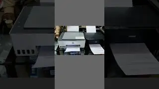 HP 585 vs Epson 3250 live print speed challenge (6 page file). And the winner is ……. 😎🎉🤘🏻 #shorts