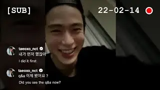 [ENG SUB] NCT JAEHYUN Instagram Live 220214 (26th Birthday)