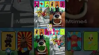 Jack Skellington & Fish Thicc & Guff meet Little Peely & Freddy Fazbear