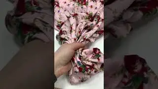 Видеообзор вискоза плательная