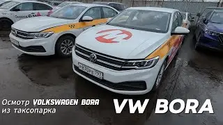 Осмотр Volkswagen Bora из таксопарка Яндекс Такси