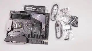 Unboxing Asus Motherboard Rog Strix Z370-F Gaming hands on