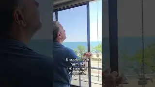 TRABZON'A  GİTTİM VE CAM BALKONA SİNEKLİK YAPTIM