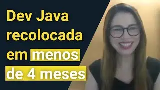 Com menos de 4 meses de Formação AWS ela conseguiu recolocação na sonhada vaga, após um layoff