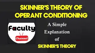 SKINNER’S THEORY OF OPERANT CONDITIONING | Operant conditioning theory of learning by skinner