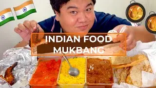 INDIAN FOOD MUKBANG | Butter Chicken & Beef Masala - Bollywood Films