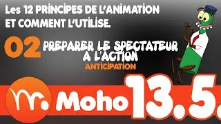 2. Anticipation_Les 12 Principes de l'animation_Moho 13.5.2