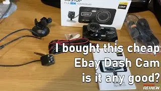 Is a Cheap EBAY DashCam any good? - Reviewing the Justop HD DVR -