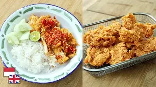 Resep AYAM GEPREK SAMBAL KOREK: Gurih, Krispi, Juicy!