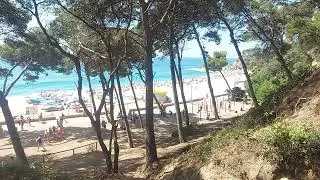 Costa Brava playa de fanals verano turismo #costabrava #turismo #playa #2023