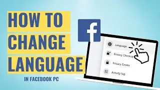 How to Change Language in Facebook PC 2024