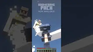 BOOMERANG PACK IS HERE! #minecraft