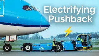 Introducing our new electric pushback tug | KLM