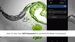Find Your Wifi Password On Your Android
