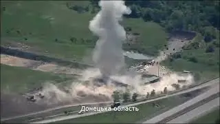Арт удар по базе руских