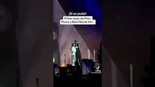 Nicki Nicole le hace el feo a Peso Pluma enfrente de todo el público