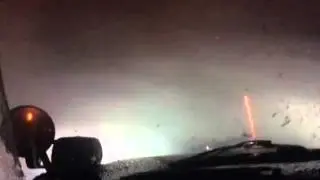 Snow Plowing In Bad Storm