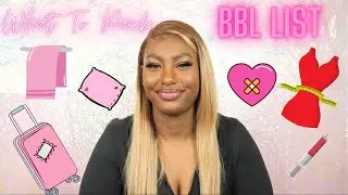 BBL Packing List Must Haves! Everything You Need To Know!