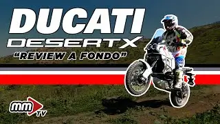 REVIEW DUCATI DESERT-X. (PRUEBA ON ROAD Y OFF ROAD)