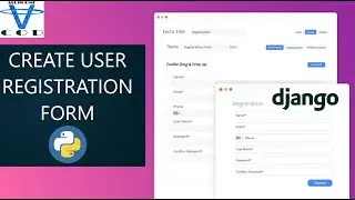 Django User-Registration Form | sign-up  | How To Create Register Form In Django | All In One Code
