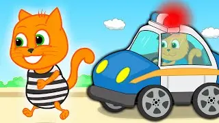 Kedi Ailesi | Hapishaneden Kaçış Hikayesi | Çocuklar için Çizgi Film