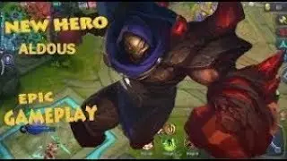 new hero mobile legends -aldous(aulrad) epic gameplay._Full-HD