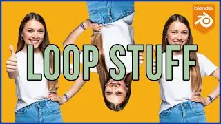 Make stuff loop in Blender - F Curve modifier