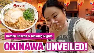 TENKAIPPIN RAMEN REVIEW & Night Drive in American Village✨