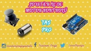Joystick ile dc motor kontrolü