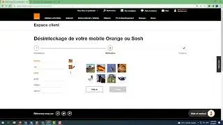 Désimlockage de votre mobile Orange France Dernière mise à jour  sl3 non pris en charge