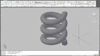 Perintah Sweep membuat 3 Dimensi pada Autocad