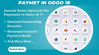 Revamped Account Payment | Optional Journal Entry in Payment odoo18