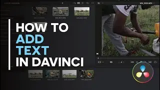 14 - How to add text in Davinci Resolve