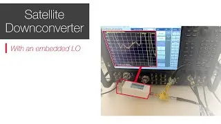Measuring Phase Noise on Embedded-LO Satellite Downconverter