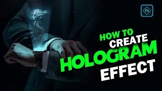 Hologram Effect Photoshop Tutorial l Photo Manipulation l Photoshop Manipulation