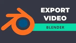 How to export video in Blender | Blender 4.1 Tutorial