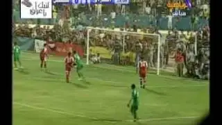 Iraq VS Palestine (Hawar Mulla Mohammed) 1st goal {{FRIENDLY MATCH}} 13/07/2009