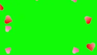 Magic Hurts Green Screen Anima Video Effect - Зеленый экран эфект магические сердечки
