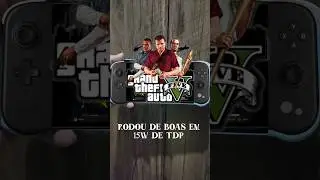 AYANEO NEXT LITE GTA 5 NA PALMA DA MÃO
