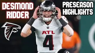 Desmond Ridder 2022 Preseason Highlights